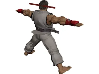 Ryu 3D Model