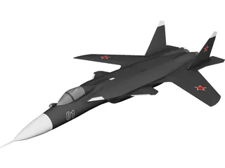 Sukhoi Su-47 Berkut  3D Model