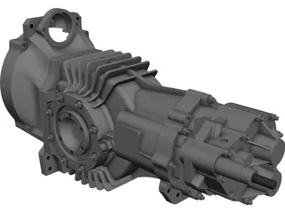 Mendeola MD5 Gearbox CAD 3D Model
