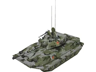 WZ-213 Type 99 Dragon Lance Modern Chinese Tank 3D Model