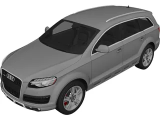 Audi Q7 4.2 TDi 3D Model