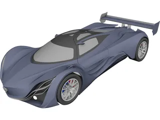 Mazda Furai 3D Model