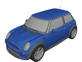 Mini Cooper S 3D Model