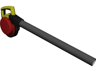 Leaf Blower CAD 3D Model