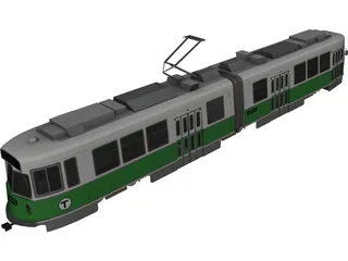 Streetcar 3D Model 3D Preview