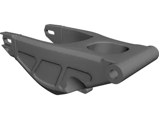 Moto2 Swingarm CAD 3D Model