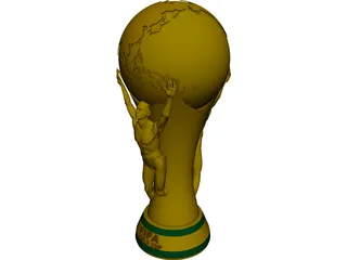 FIFA World Cup Trophy 3D Model