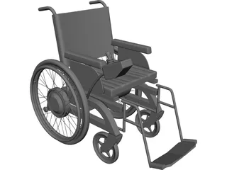 Wheelchair Electro 3D Model