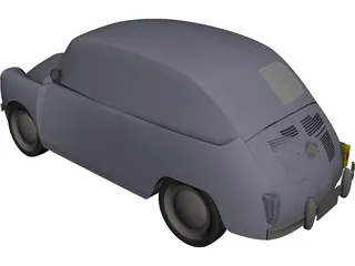 Zastava 750 CAD 3D Model