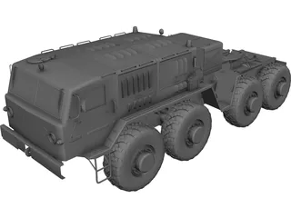 MAZ-537 3D Model