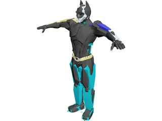 Batman Dark Knight 3D Model