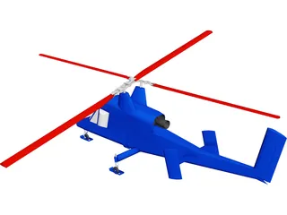 Kaman K-MAX K-1200 3D Model