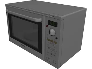 Samsung Microwave Oven 3D Model