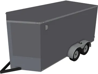 Light Trailer 3D Model