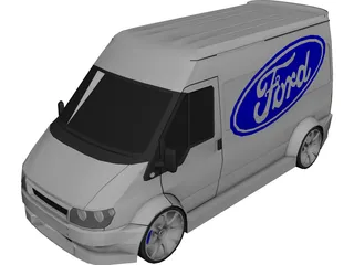 Ford Transit [Tuned] 3D Model