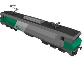 SNCF CC406505 3D Model