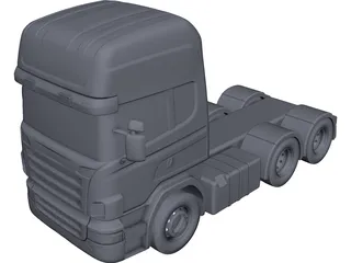 Scania Topline CAD 3D Model