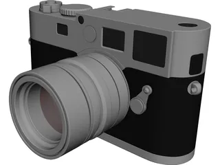 Leica M8 Digital Camera 3D Model