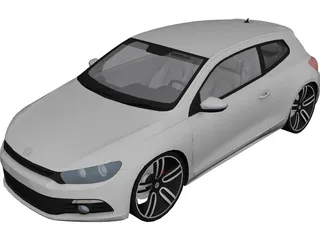 Volkswagen Scirocco 3D Model