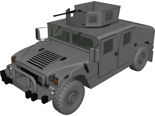 Humvee 3D Model