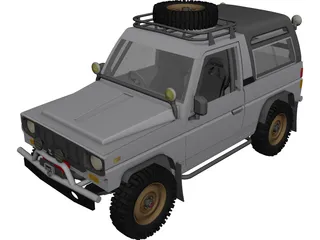 Daihatsu Rocky 3D Model