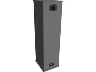 Hi-Fi Speaker 3D Model