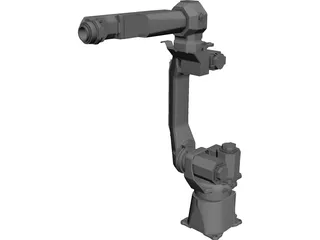 Fanuc M10ia Robot Arm 6-Axis CAD 3D Model