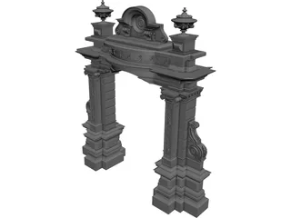 Arch 3D Model 3D Preview