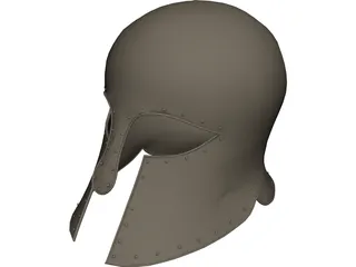 Greek Helmet 3D Model