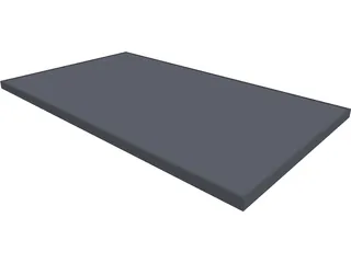 Sharp NU Solar Panel CAD 3D Model