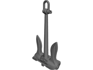 Anchor CAD 3D Model