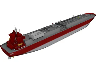 LNG Tanker 3D Model