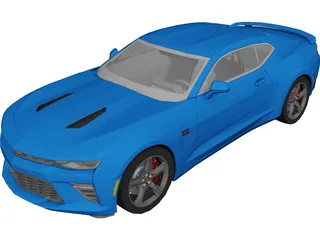 Chevrolet Camaro SS (2016) 3D Model