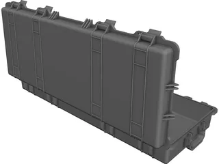 PE-1700 Weapon Pelican Case CAD 3D Model