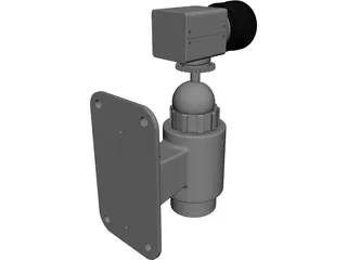 Security Camera 3D Model 3D Preview