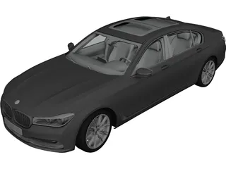 BMW 7-Series G11 (2016) 3D Model