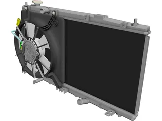 Radiator CAD 3D Model