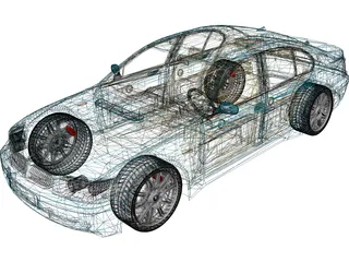 BMW 7-series 3D Model