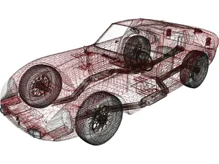 Ferrari 250 GTO (1962) 3D Model