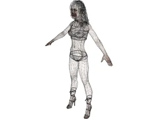 Woman 3D Model