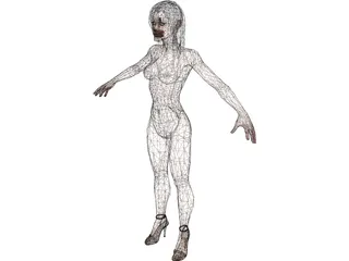 Woman 3D Model