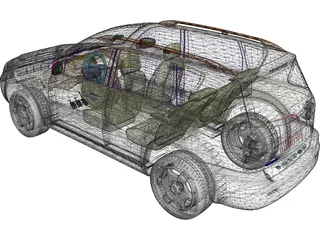 SsangYong Rexton 3D Model