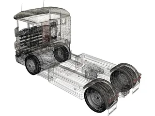 Scania CR-19 3D Model