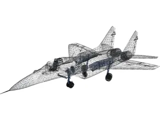 MiG-29A 3D Model