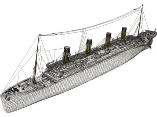 Titanic R.M.S 3D Model