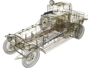 Rolls Royce Mk I (1941) 3D Model