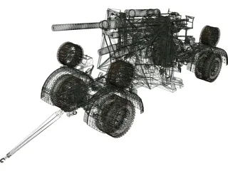 Flak 88 3D Model