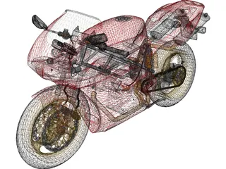 Ducati 916 3D Model