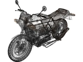 BMW K100 3D Model