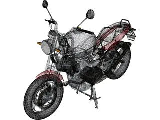 BMW R-1100-R 3D Model